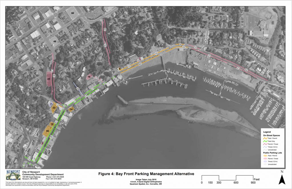 Bay Front Parking Management Map